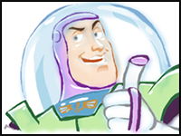 How to Draw Buzz Lightyear