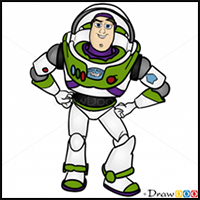 How to Draw Buzz, Toy Story