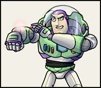 How to Draw Buzz Lightyear from Toy Story