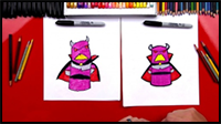 How To Draw Cartoon Emperor Zurg