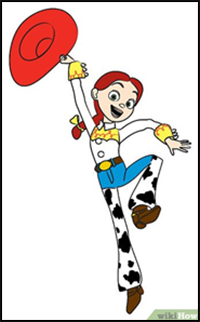 How to Draw Jessie from Toy Story