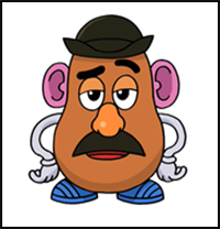 How to Draw Toy Story | Mr.Potato Head | Step by Step Tutorial