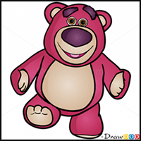 How to Draw Lotso, Toy Story
