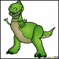 How to Draw Rex, Toy Story