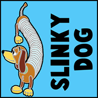 How to draw Slinky Dog from Toy Story with easy step by step drawing tutorial
