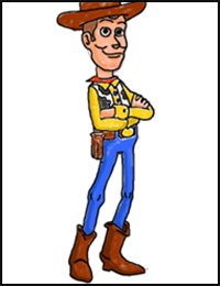 How to Draw Woody from Toy Story