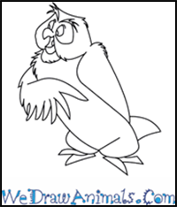 How to Draw Owl From Winnie The Pooh in 7 Easy Steps