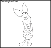 how to draw piglet