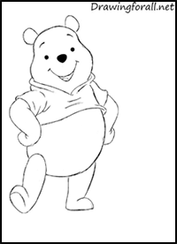 how to draw winnie the pooh