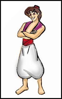 How to Draw Aladdin