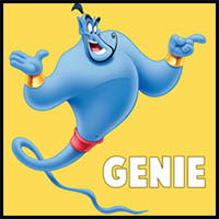 How to Draw the Genie from Disneys Aladdin Step by Step Drawing Tutorial