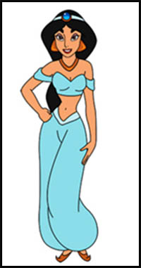 How to Draw Jasmine (Full Body)