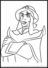 How to Draw Mozenrath from Aladdin