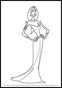 How to Draw Nasira from Aladdin