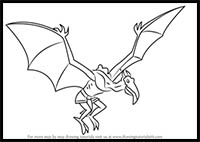 How to Draw the Creature from Aladdin