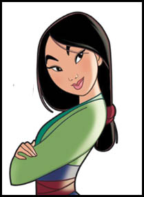 How to Draw Mulan as a Princess Easy Step by Step Drawing Tutorial for Kids and Beginners