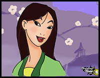 How to Draw Mulan
