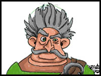 How to Draw Lord Dingwall from Brave