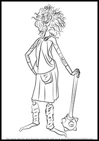 How to Draw Lord Macintosh from Brave