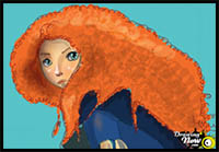 How to Draw Merida from Brave