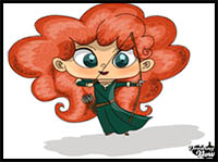 How to Draw Chibi Merida