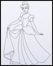 How to Draw Cinderella