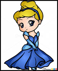 How to Draw Cinderella, Chibi