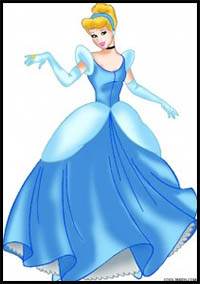 How to Draw Cinderella