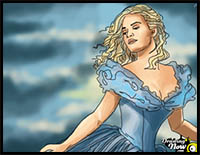 How to Draw Cinderella 2015