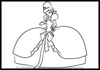 How to Draw Charlotte La Bouff from The Princess and the Frog