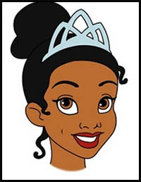 How to Draw Princess Tiana