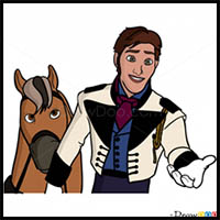 How to Draw Prince Hans, Frozen