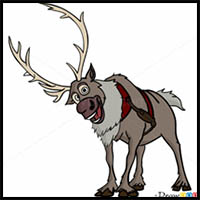 How to Draw Sven, Frozen