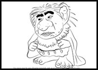 How to Draw Grand Pabbie from Frozen