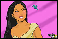 How to Draw Pocahontas