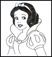 How to Draw Snow White