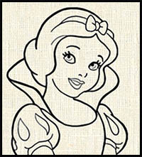 How to Draw Snow White