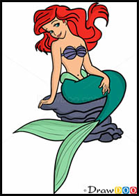 How to Draw Ariel