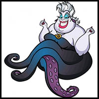 How to Draw Ursula