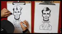 How to Draw Abraham Lincoln - Presidents Day Special