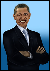 How to Draw Barack Obama
