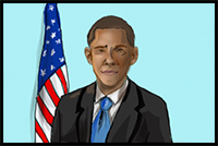 How to Draw Barack Obama