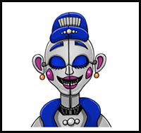 How to Draw Ballora | FNAF Sister Location