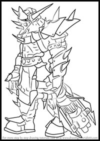 How to Draw Marauders from Jak and Daxter