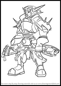 How to Draw Sig from Jak and Daxter