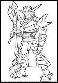 How to Draw Damas from Jak and Daxter