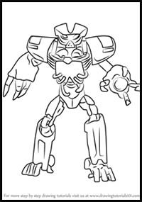 How to Draw UR-86 from Jak and Daxter