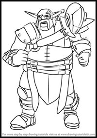 How to Draw Kleiver from Jak and Daxter