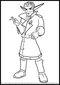 How to Draw Razer from Jak and Daxter