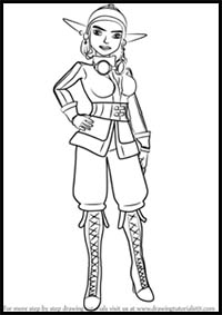 How to Draw Precursors from Jak and Daxter